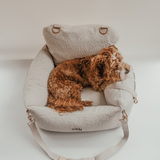The Bouclé Car Seat