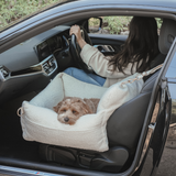 The Bouclé Car Seat