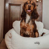 The Bouclé Car Seat