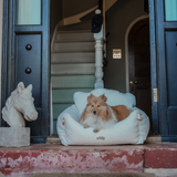 The Bouclé Car Seat