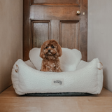 The Bouclé Car Seat