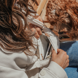 Marshmallow | Bouclé Walking Bag