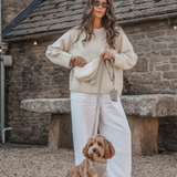 Marshmallow | Bouclé Walking Bag