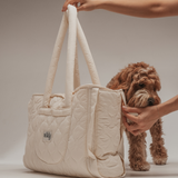 Marshmallow | The Quilted Settle Mat Tote