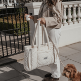 Marshmallow | The Quilted Settle Mat Tote