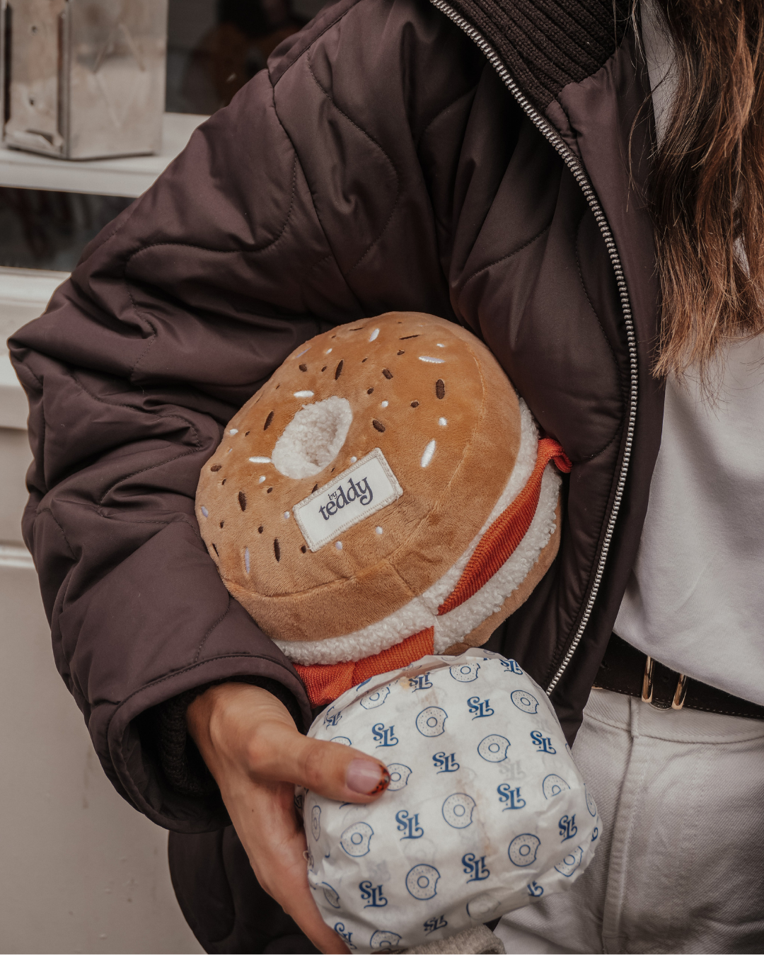 Salmon & Cream Cheese Bagel Toy