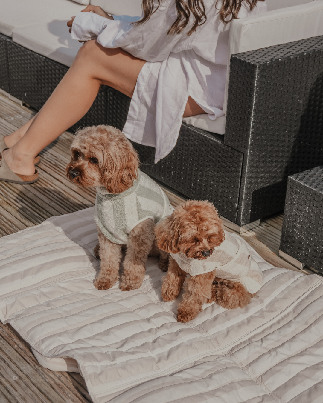 Summer Breeze Cooling Settle Mat Tote