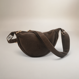 Chocolate | Bouclé Walking Bag