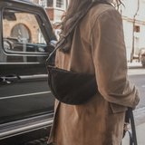 Chocolate | Bouclé Walking Bag