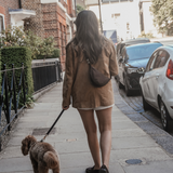 Chocolate | Bouclé Walking Bag
