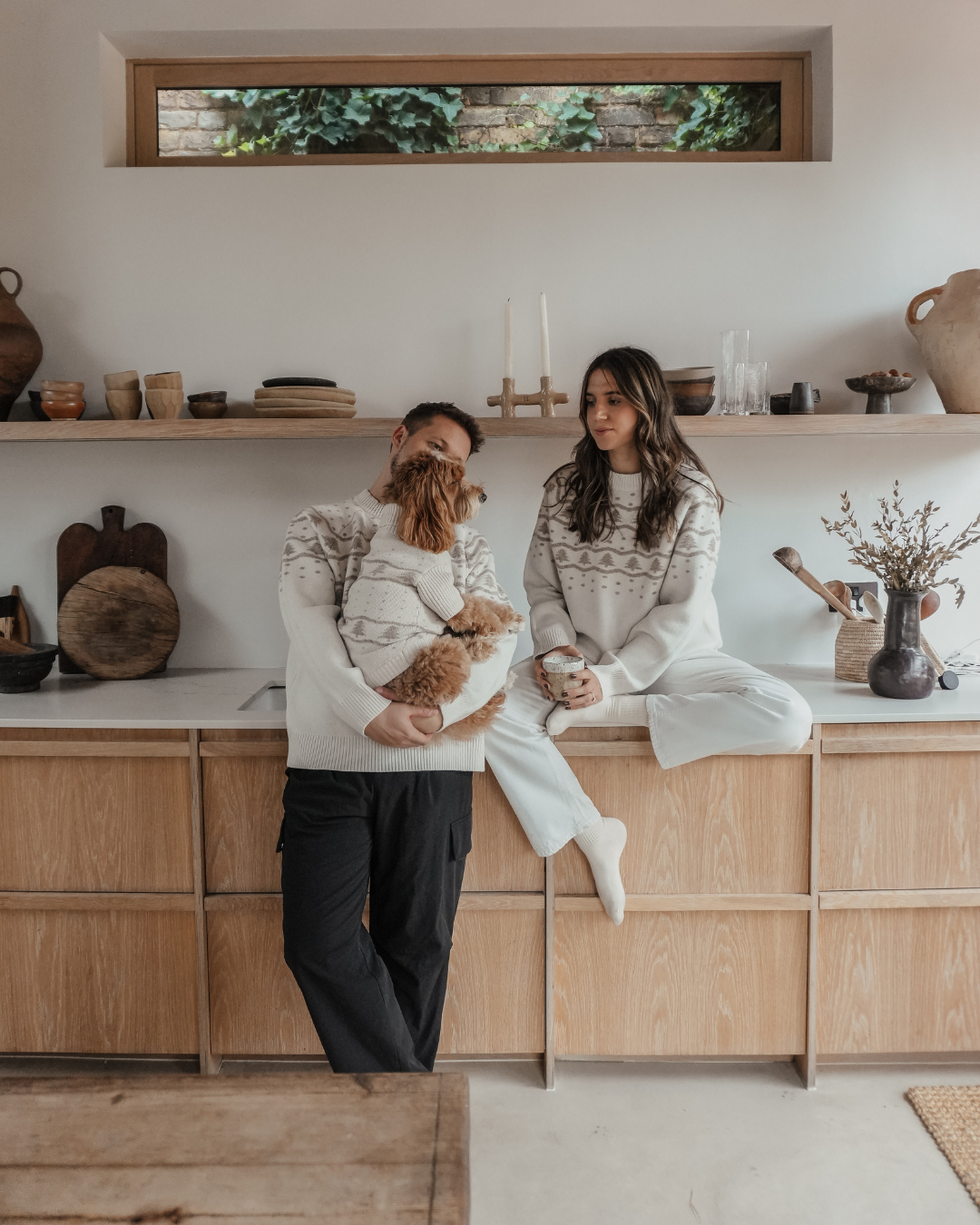 Winter Trees | Matching Human Crewneck Sweater