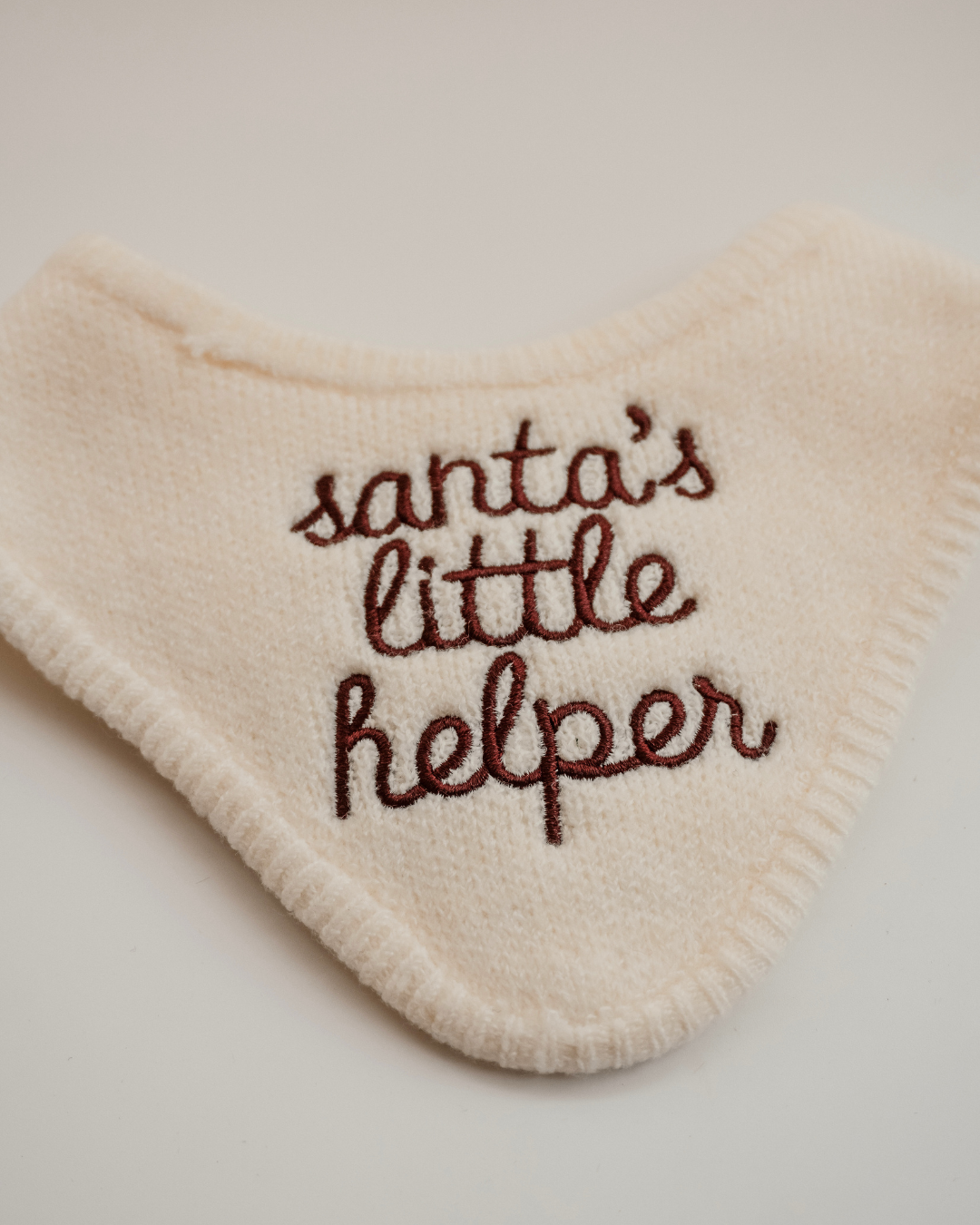 Santa's Little Helper | Knitted Bandana