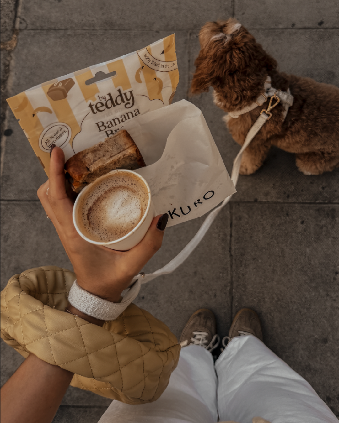 Banana Bread Teddy Bear Soft Treats