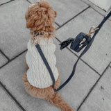 Midnight┃Boucle Poop Bag Holder