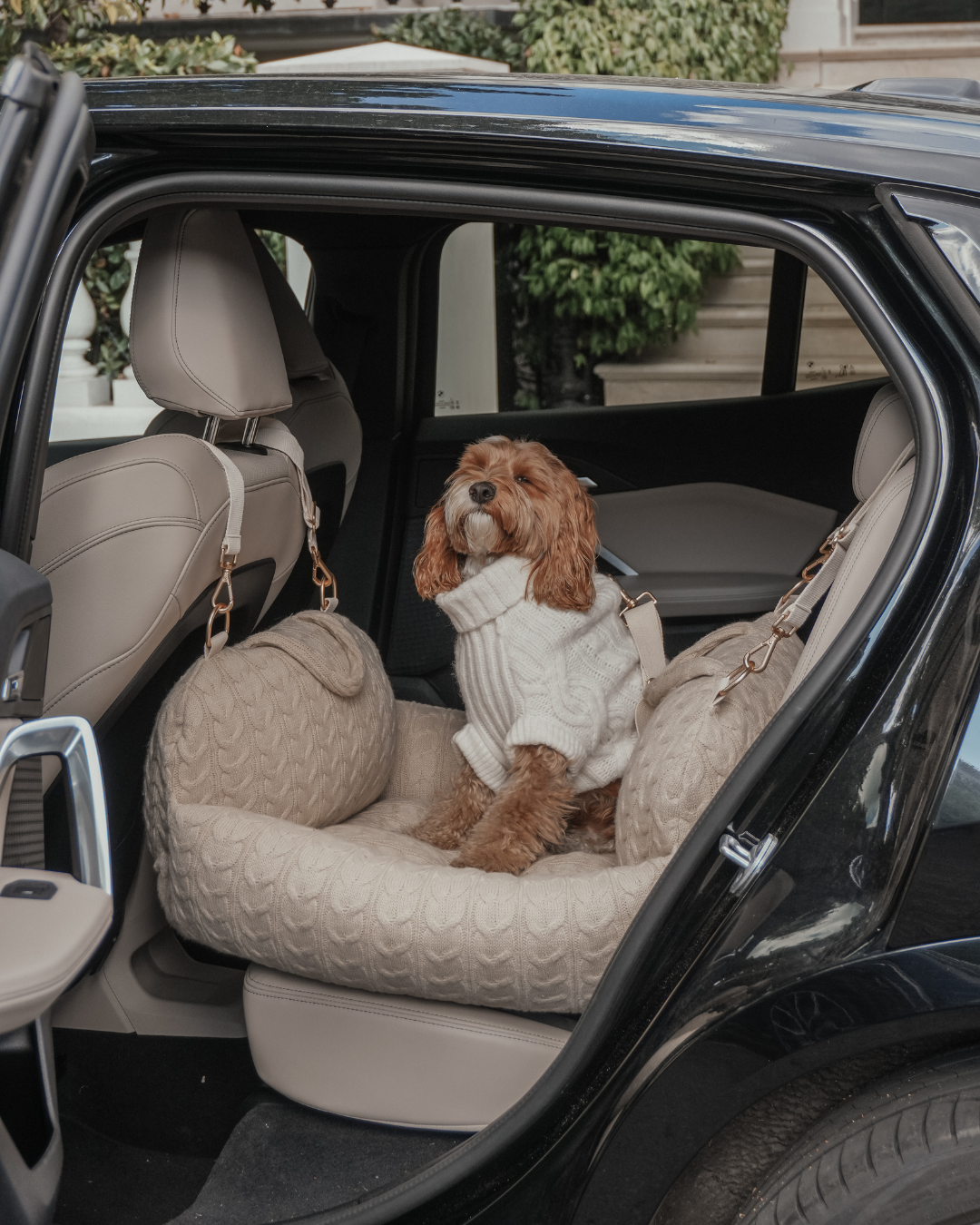 The Cable Knit Car Seat
