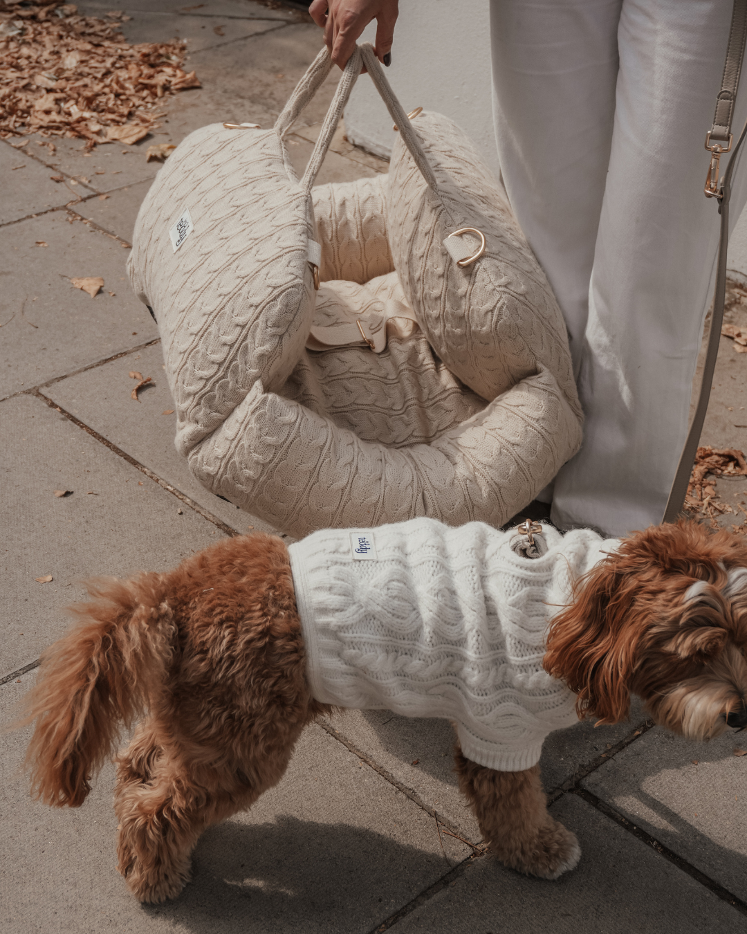 The Cable Knit Car Seat