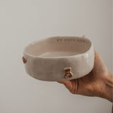 The Cosy Café Dog Bowl - Naetive x By Teddy