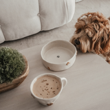 The Cosy Café Dog Bowl - Naetive x By Teddy