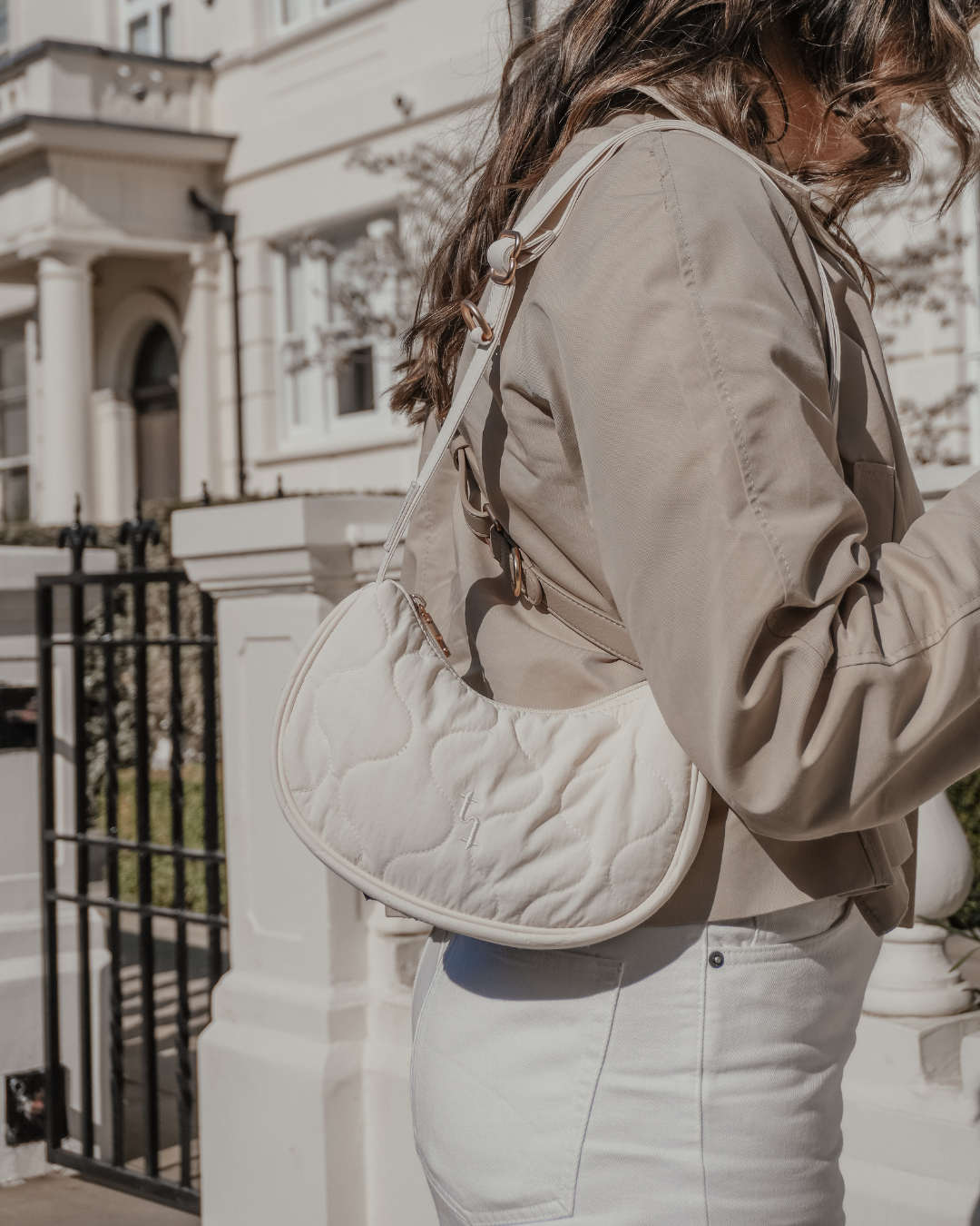 Marshmallow | The Quilted Walking Bag