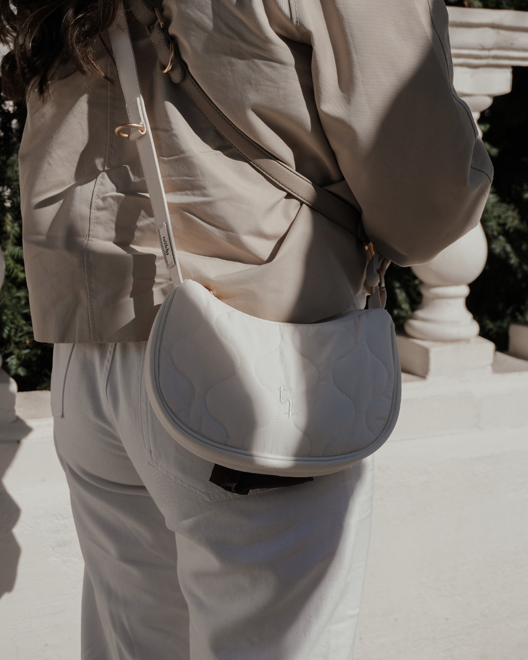 Marshmallow | The Quilted Walking Bag