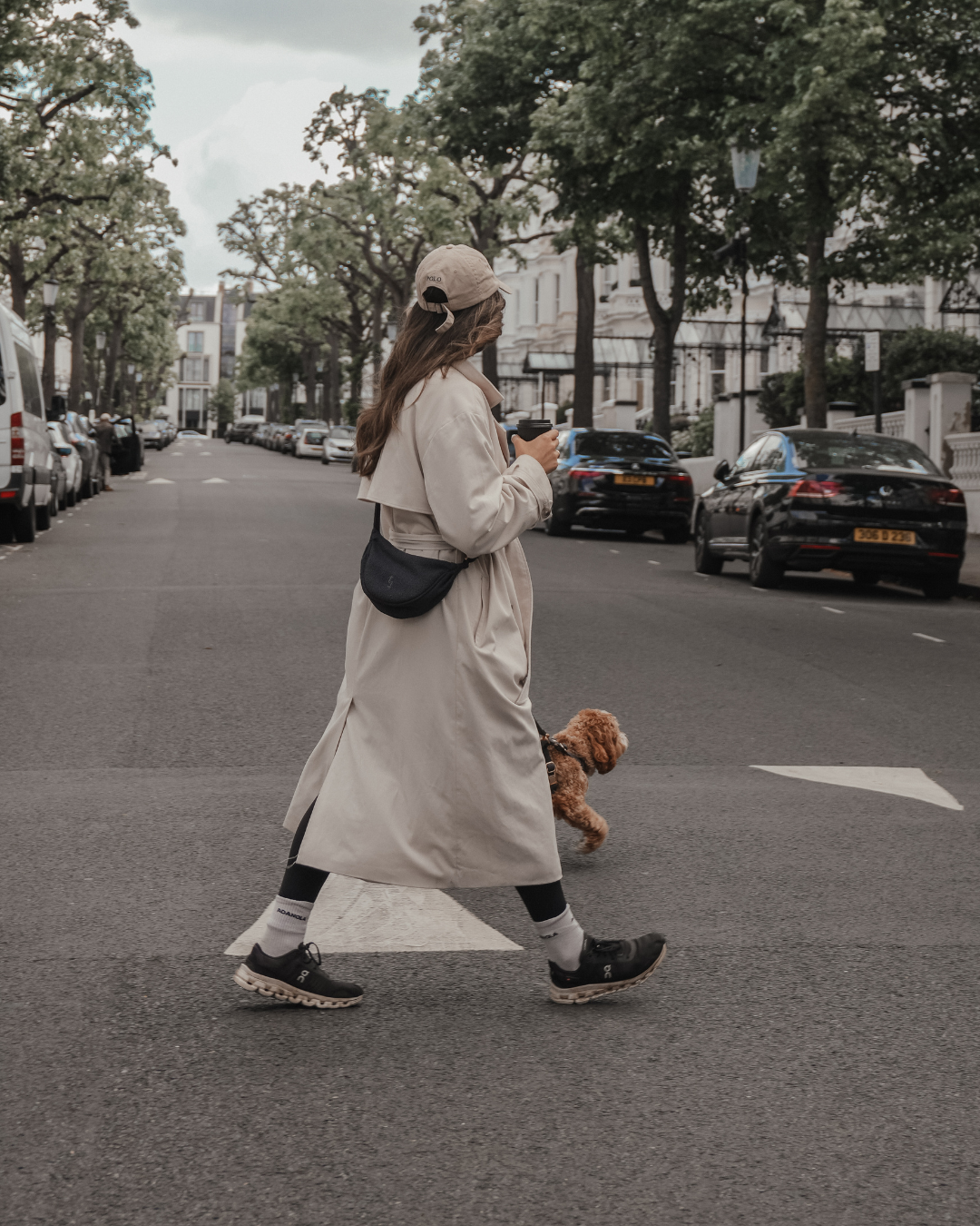 Midnight | Bouclé Walking Bag