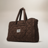 Chocolate | The Quilted Settle Mat Tote