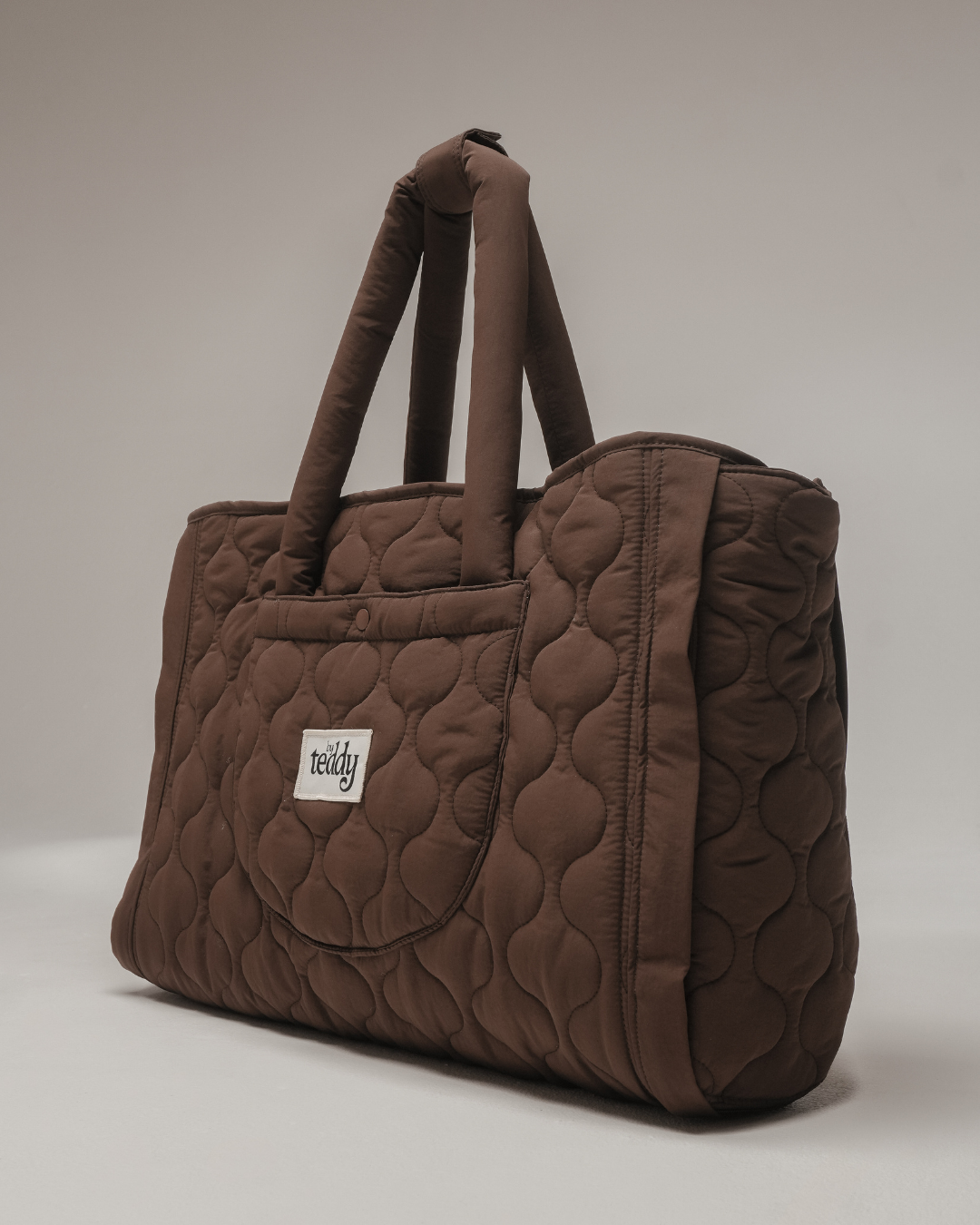 Chocolate | The Quilted Settle Mat Tote