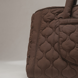 Chocolate | The Quilted Settle Mat Tote