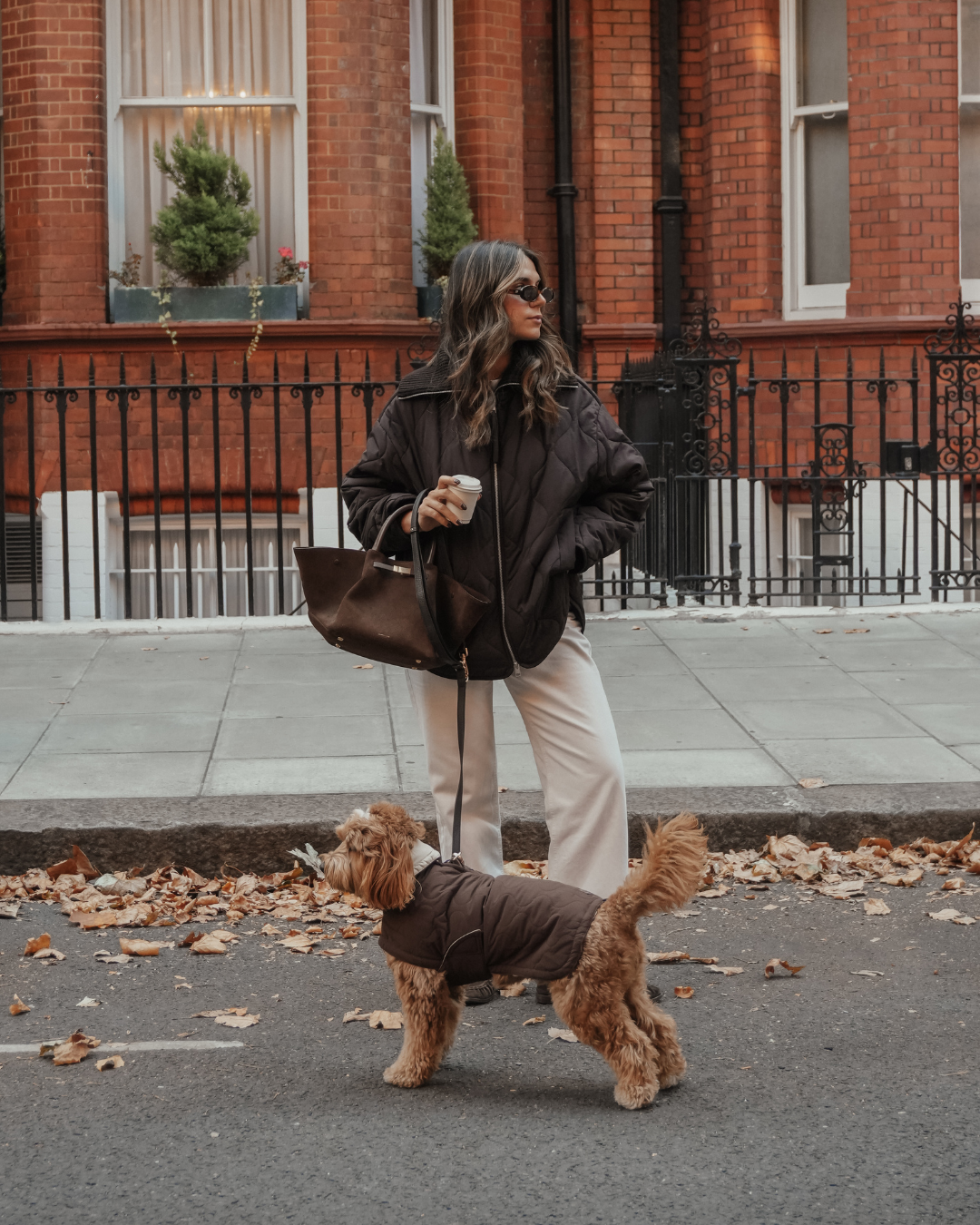 Chocolate | The Capsule Quilted Coat