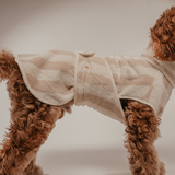 Hazelnut Stripe | The Cosy Cloak Drying Robe