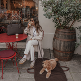 Chocolate | The Quilted Settle Mat Tote