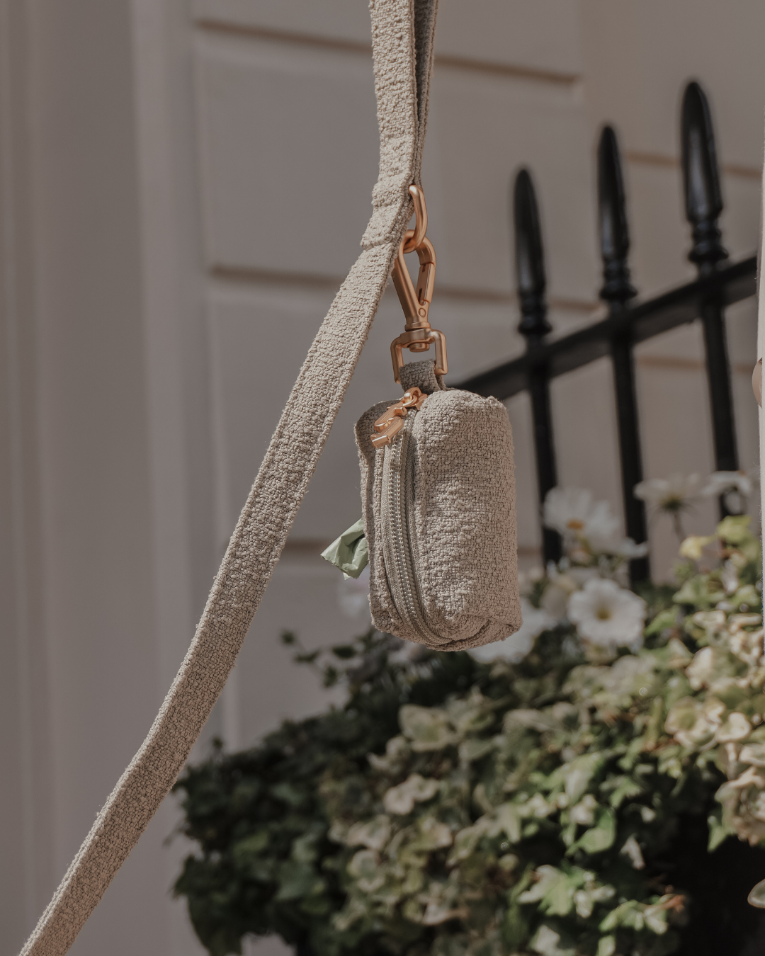 Matcha┃Bouclé Poop Bag Holder