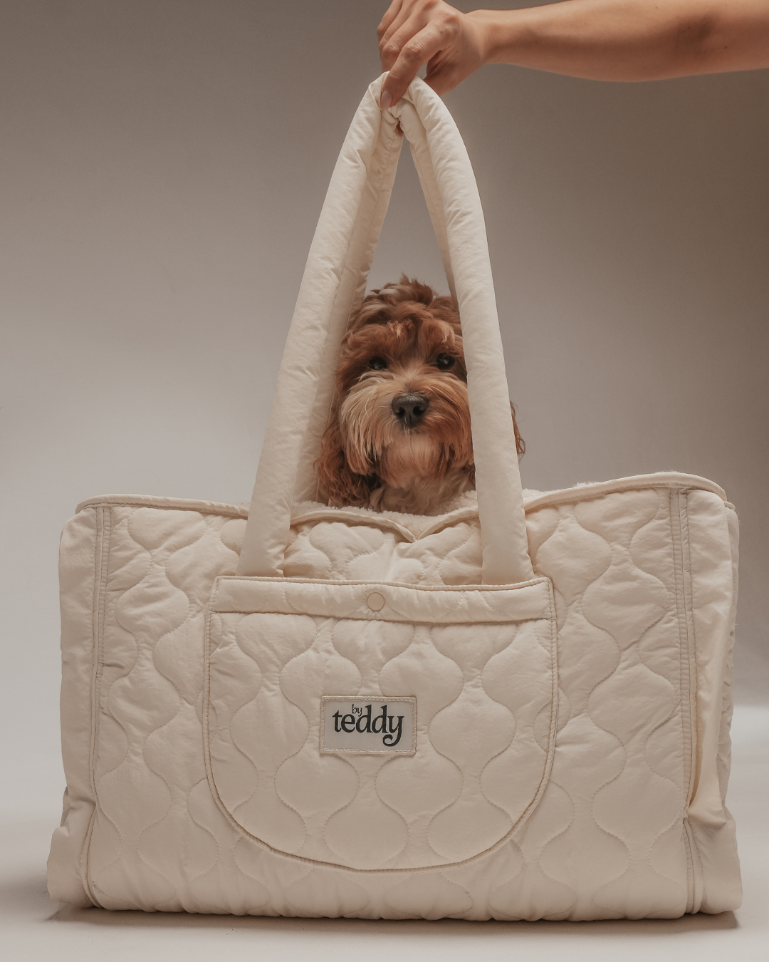 Marshmallow | The Quilted Settle Mat Tote