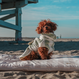 Matcha Stripe | The Cosy Cloak Drying Robe